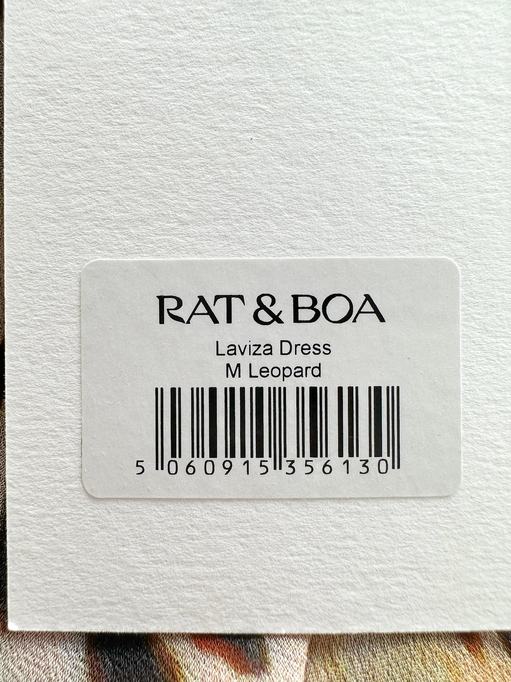 Rat and Boa Laviza Leopard Print Slip Maxi Dress