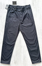 Nigel Cabourn Black Tapered Chino Cavalry Twill Drill Pants Trousers - House Of Huntington