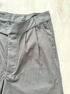 Nigel Cabourn Black Tapered Chino Cavalry Twill Drill Pants Trousers - House Of Huntington