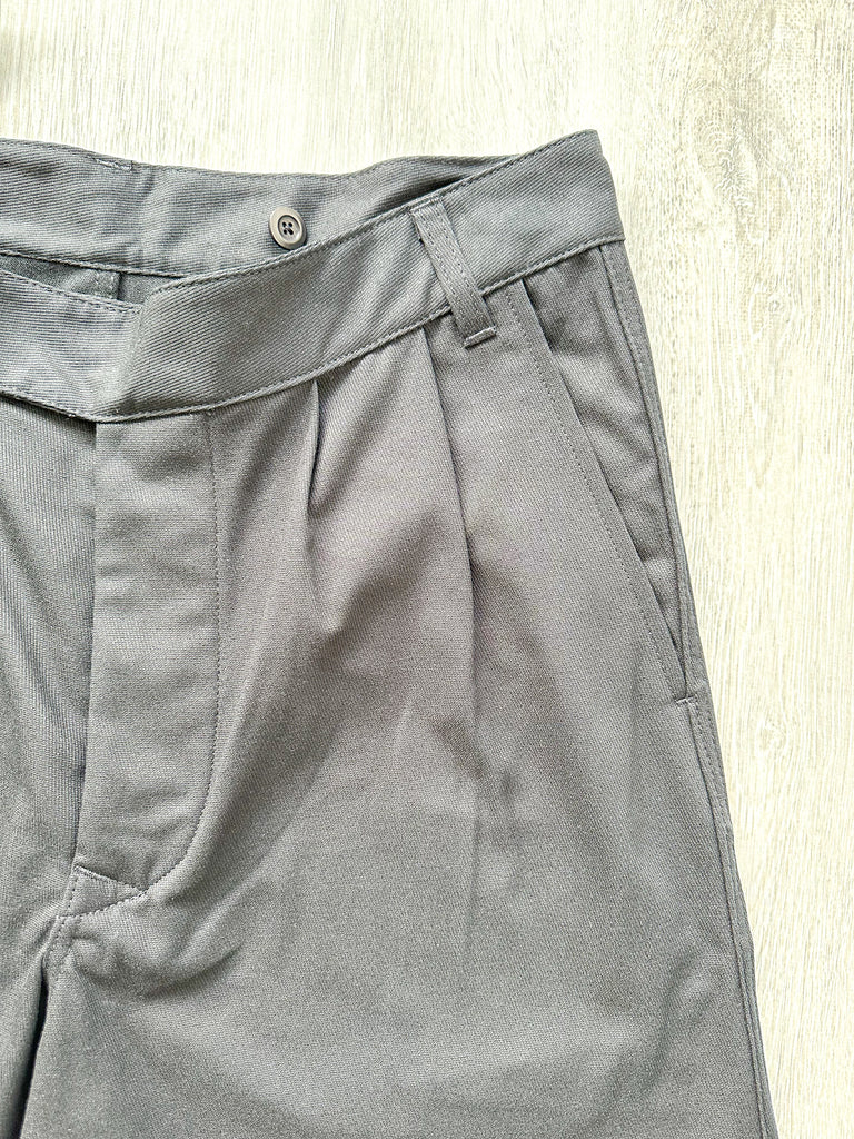 Nigel Cabourn Black Tapered Chino Cavalry Twill Drill Pants Trousers