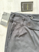 Nigel Cabourn Black Tapered Chino Cavalry Twill Drill Pants Trousers - House Of Huntington