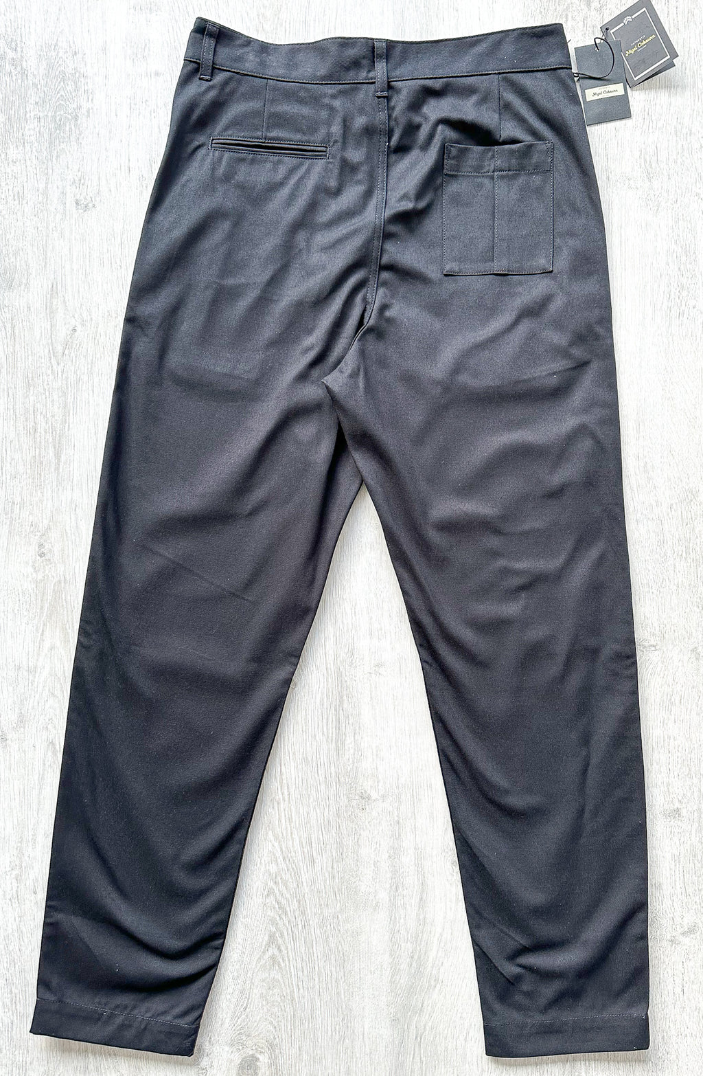Nigel Cabourn Black Tapered Chino Cavalry Twill Drill Pants Trousers - House Of Huntington