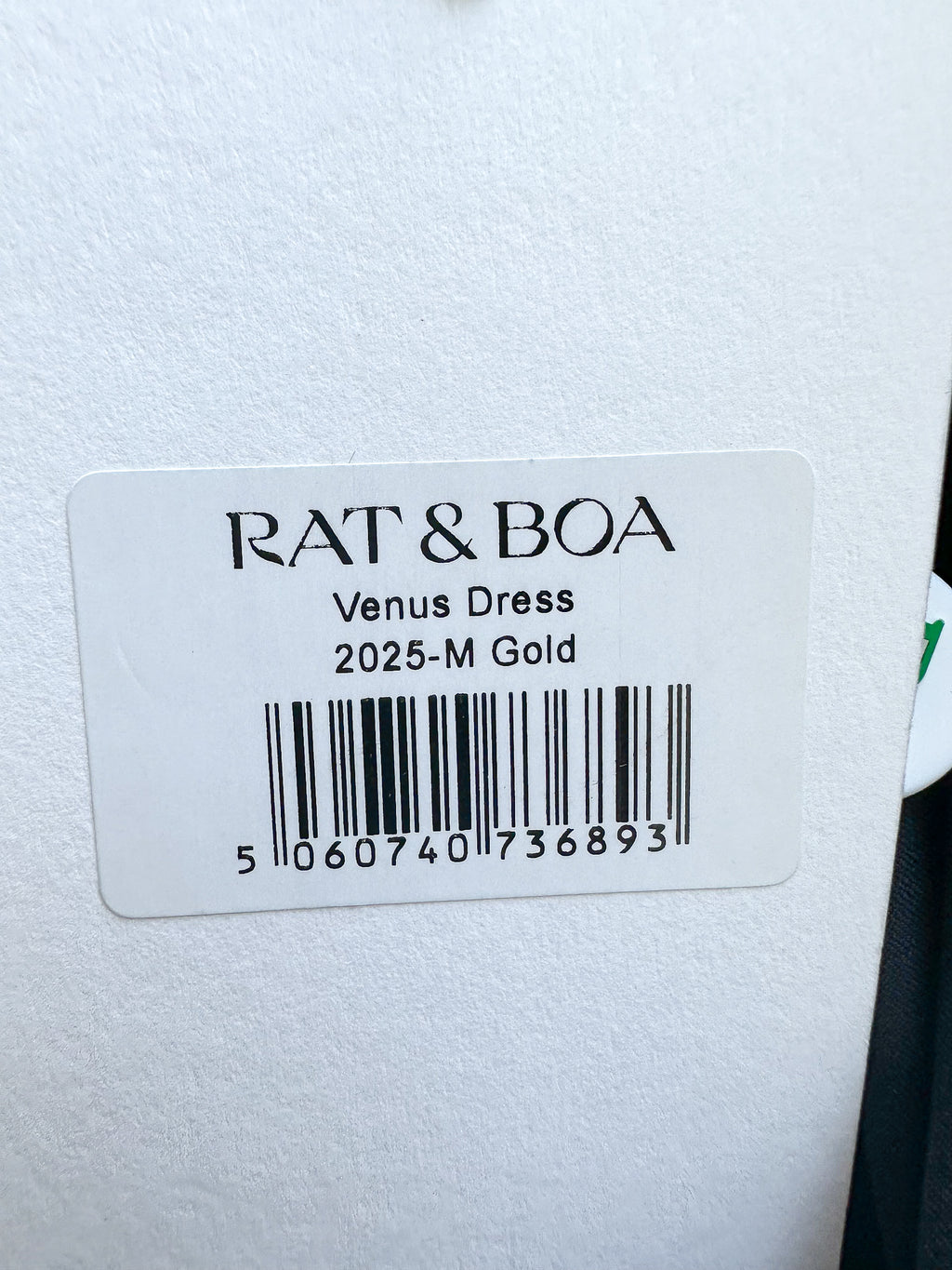 Rat And Boa Venus Liquid Gold Bias Cut Halterneck Maxi Slip Dress