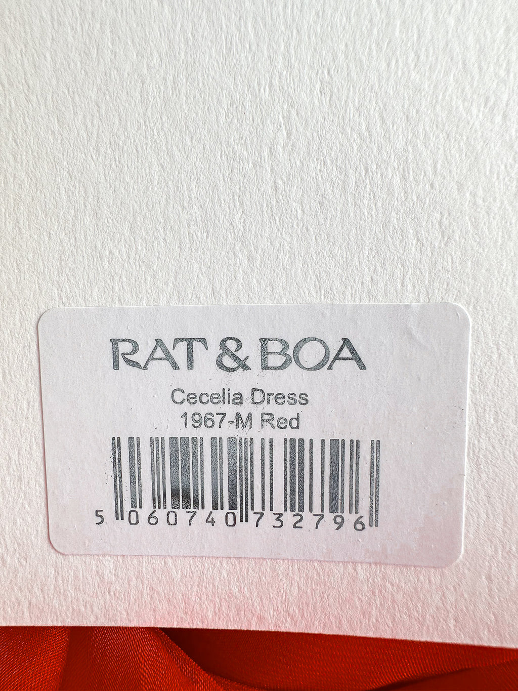 Rat and Boa Red Cecelia Silk Chiffon Maxi Dress