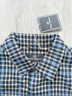 Nigel Cabourn Japanese S Type 1 Jacket Blue Checked - House Of Huntington