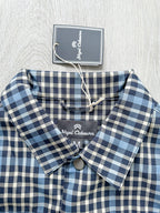 Nigel Cabourn Japanese S Type 1 Jacket Blue Checked - House Of Huntington