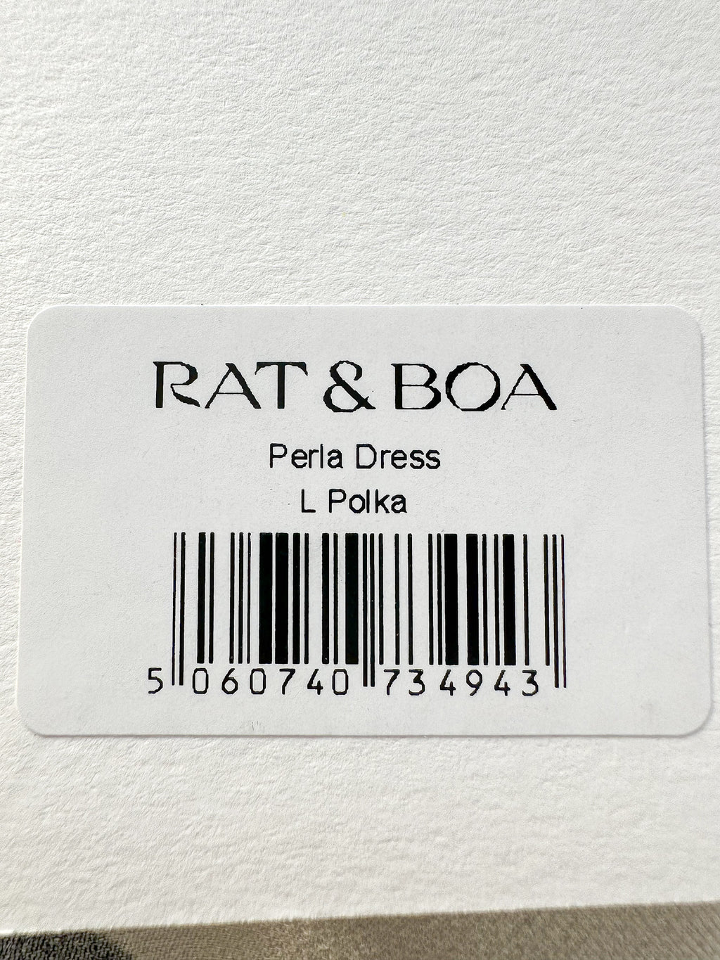 Rat and Boa Rodeo White Perla Polka Dot Plunge Neck Mini Dress