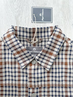 Nigel Cabourn Japanese S Type 1 Jacket Beige Checked - House Of Huntington