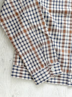 Nigel Cabourn Japanese S Type 1 Jacket Beige Checked - House Of Huntington