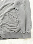 Nigel Cabourn Black Embroidered Arrow Zip Hoodie Jacket - House Of Huntington