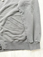 Nigel Cabourn Black Embroidered Arrow Zip Hoodie Jacket - House Of Huntington