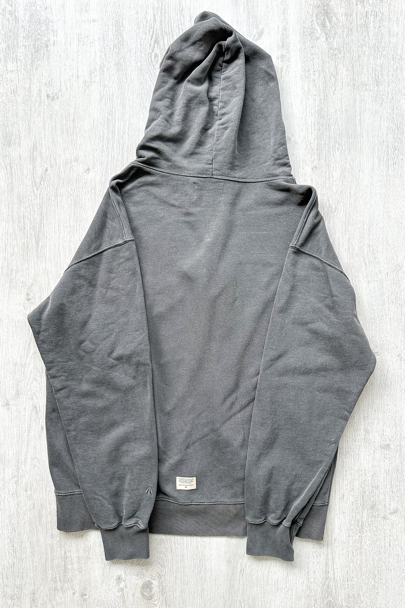Nigel Cabourn Black Embroidered Arrow Zip Hoodie Jacket - House Of Huntington