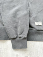 Nigel Cabourn Black Embroidered Arrow Zip Hoodie Jacket - House Of Huntington