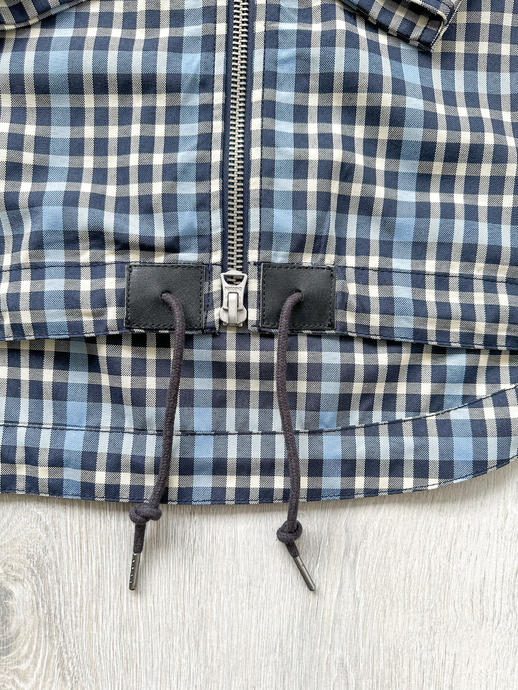 Nigel Cabourn Smock Jacket Blue Checked Blue - House Of Huntington