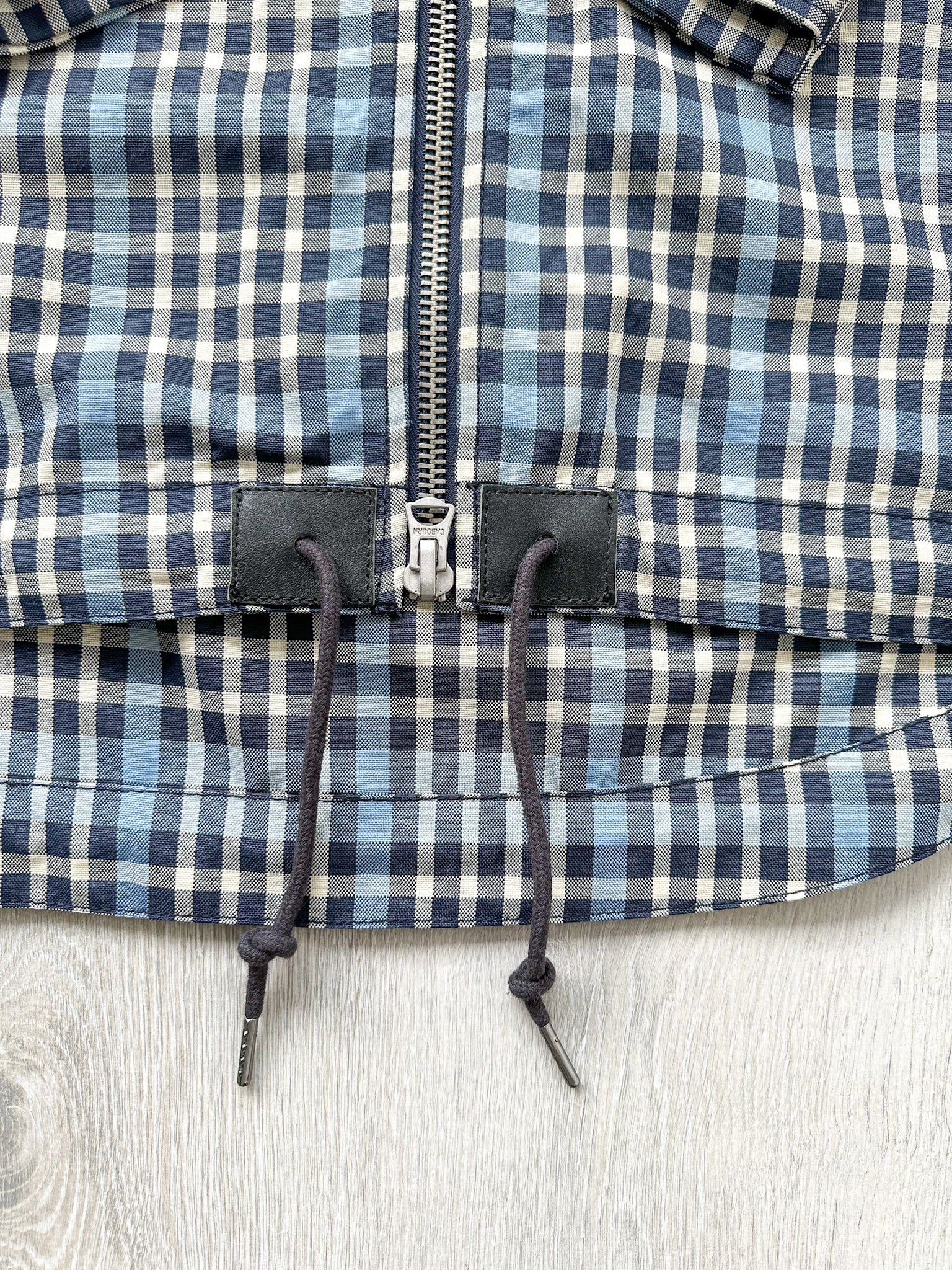 Nigel Cabourn Smock Jacket Blue Checked Blue - House Of Huntington