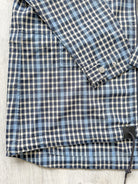 Nigel Cabourn Smock Jacket Blue Checked Blue - House Of Huntington