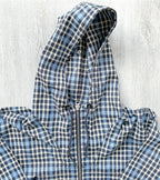 Nigel Cabourn Smock Jacket Blue Checked Blue - House Of Huntington