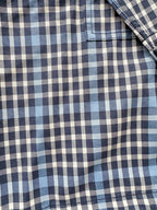 Nigel Cabourn Smock Jacket Blue Checked Blue - House Of Huntington