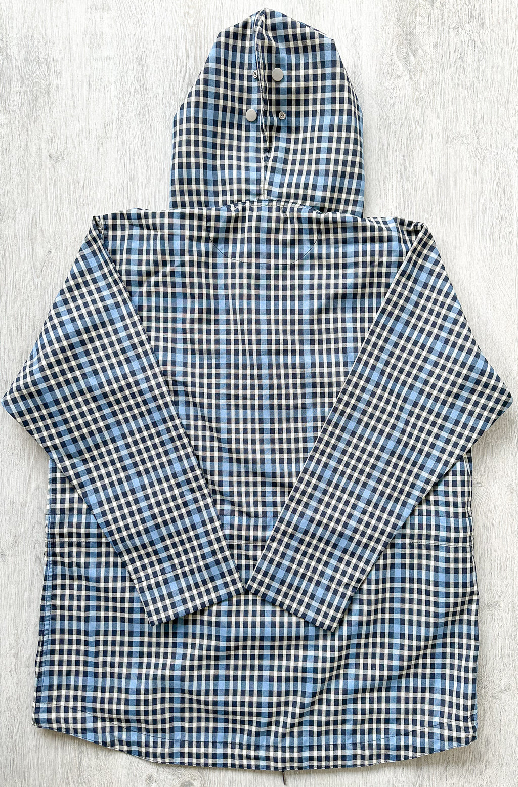 Nigel Cabourn Smock Jacket Blue Checked Blue - House Of Huntington