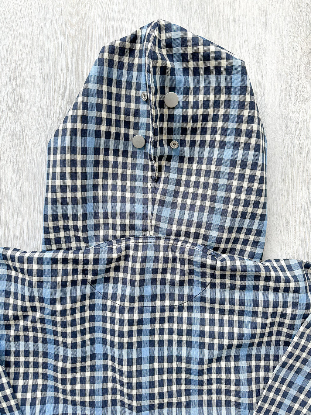 Nigel Cabourn Smock Jacket Blue Checked Blue - House Of Huntington