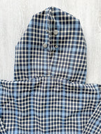 Nigel Cabourn Smock Jacket Blue Checked Blue - House Of Huntington