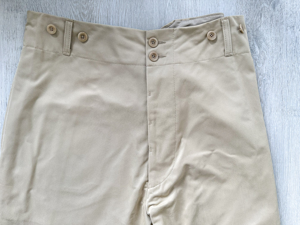 Nigel Cabourn P-6 Farm Pant Twill Cotton in Beige - House Of Huntington