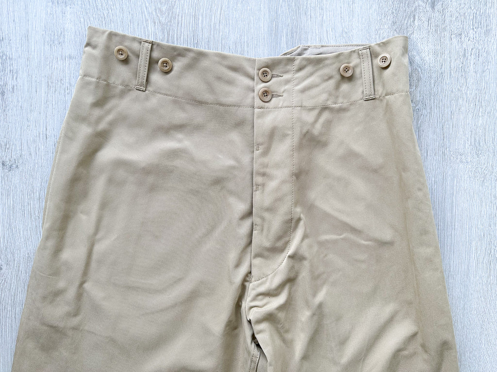 Nigel Cabourn P-6 Farm Pant Twill Cotton in Beige - House Of Huntington