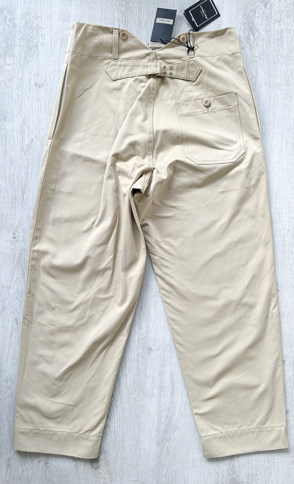 Nigel Cabourn P-6 Farm Pant Twill Cotton in Beige - House Of Huntington