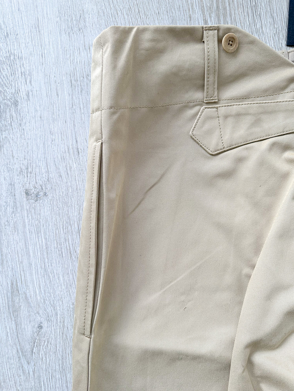 Nigel Cabourn P-6 Farm Pant Twill Cotton in Beige - House Of Huntington