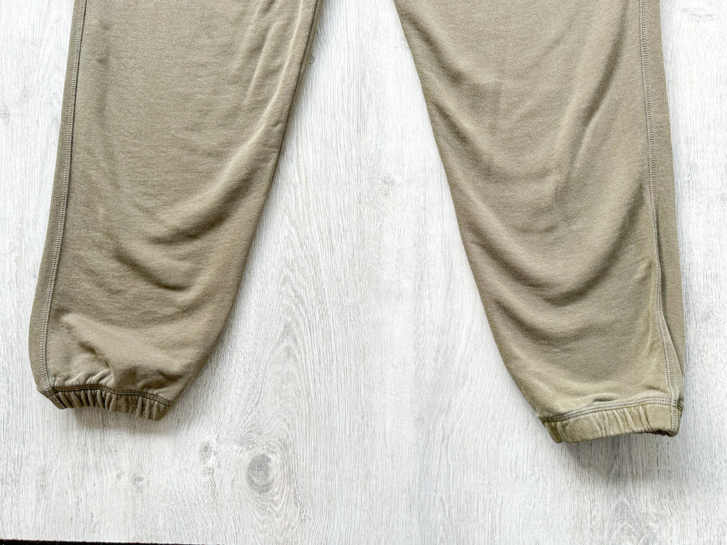 Nigel Cabourn Sweatpants Jogging Bottom USMC Green - House Of Huntington