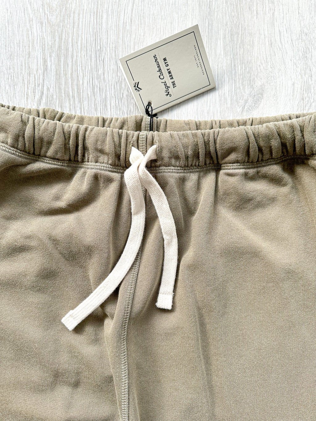 Nigel Cabourn Sweatpants Jogging Bottom USMC Green - House Of Huntington