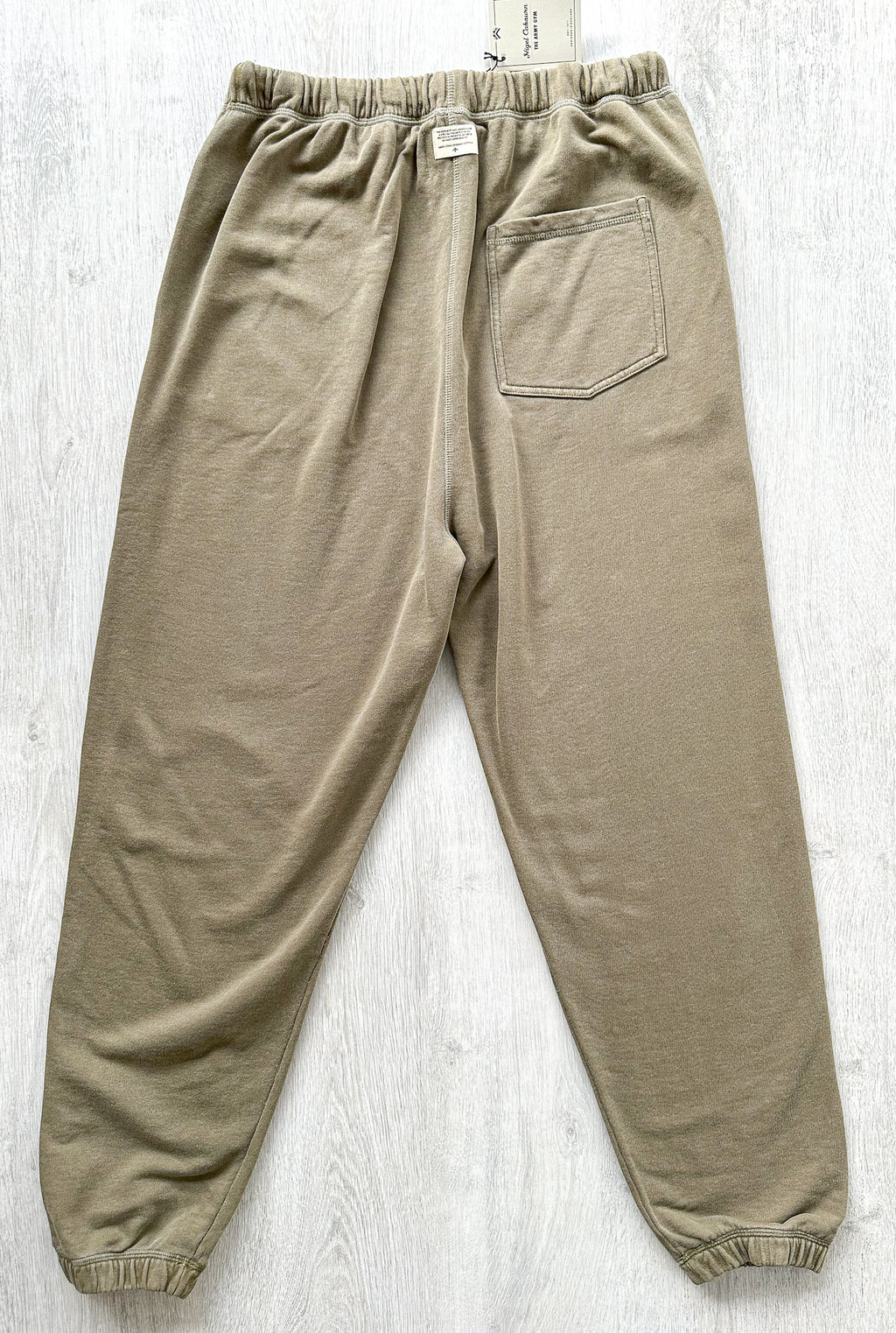 Nigel Cabourn Sweatpants Jogging Bottom USMC Green - House Of Huntington