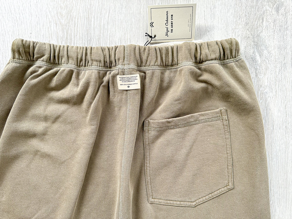 Nigel Cabourn Sweatpants Jogging Bottom USMC Green - House Of Huntington