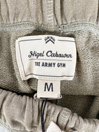 Nigel Cabourn Sweatpants Jogging Bottom USMC Green - House Of Huntington