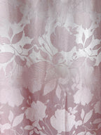 The Vampire's Wife Storm From The Shelter Pink Floral Satin Long Sleeve Dress - House Of Huntington