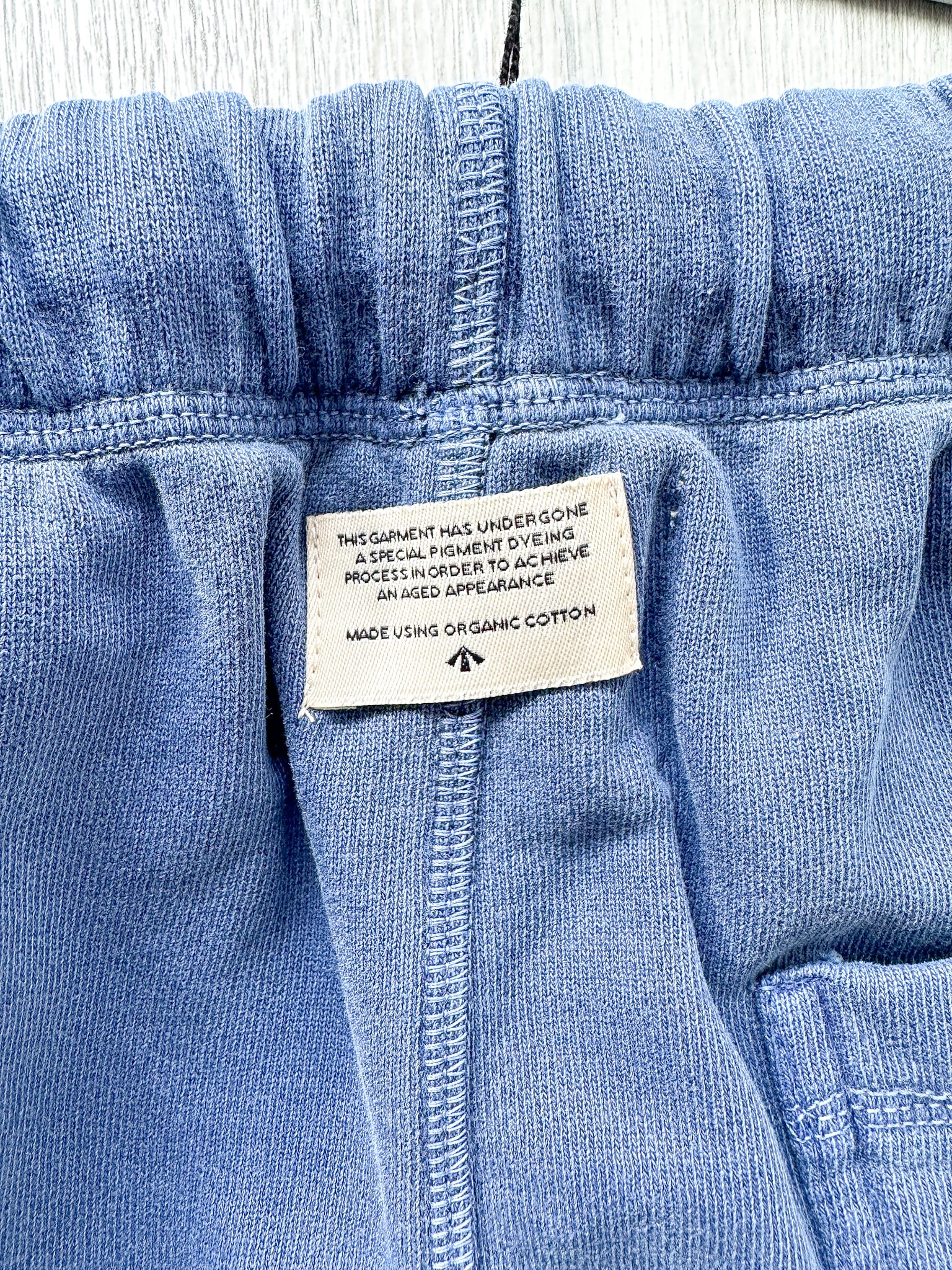 Nigel Cabourn Sweatpants Denim Blue Jogging Bottom - House Of Huntington