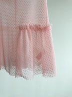 The Vampire's Wife The Fairy Goddess Pink Embellished Tulle Mini Dress - House Of Huntington