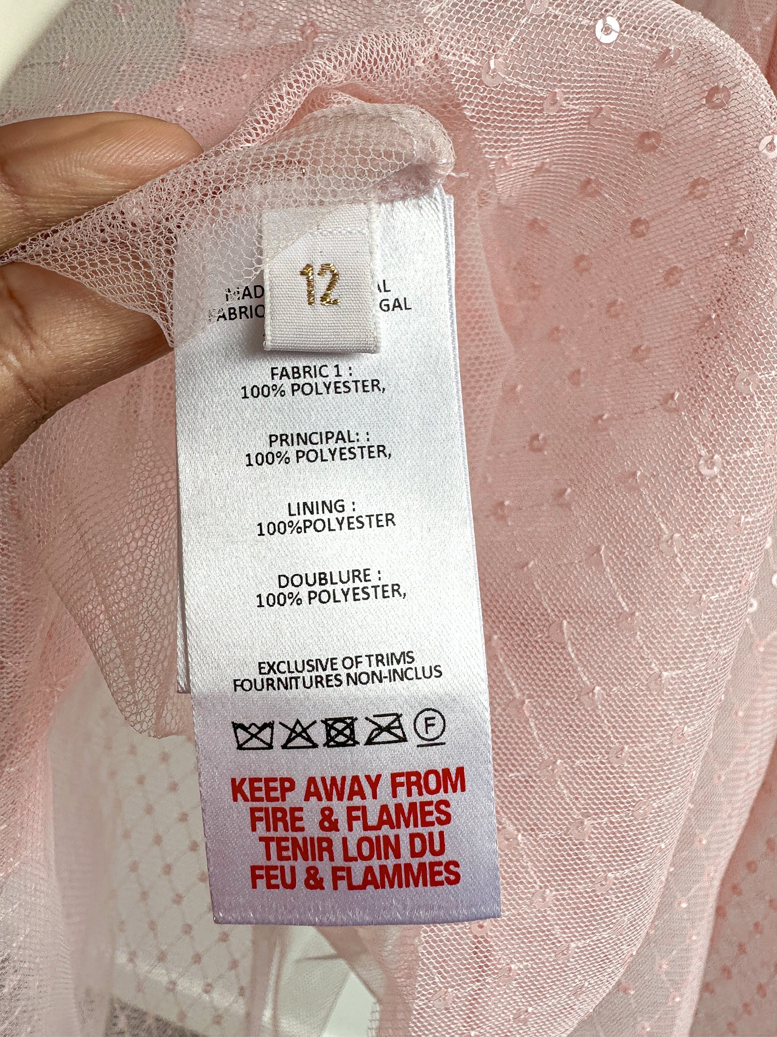 The Vampire's Wife The Fairy Goddess Pink Embellished Tulle Mini Dress - House Of Huntington