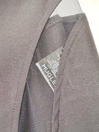 Saint Laurent Black Denim Cut Off Shorts