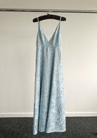 The Vampire's Wife Blue Glinda Floral Brocade - House Of Huntington
