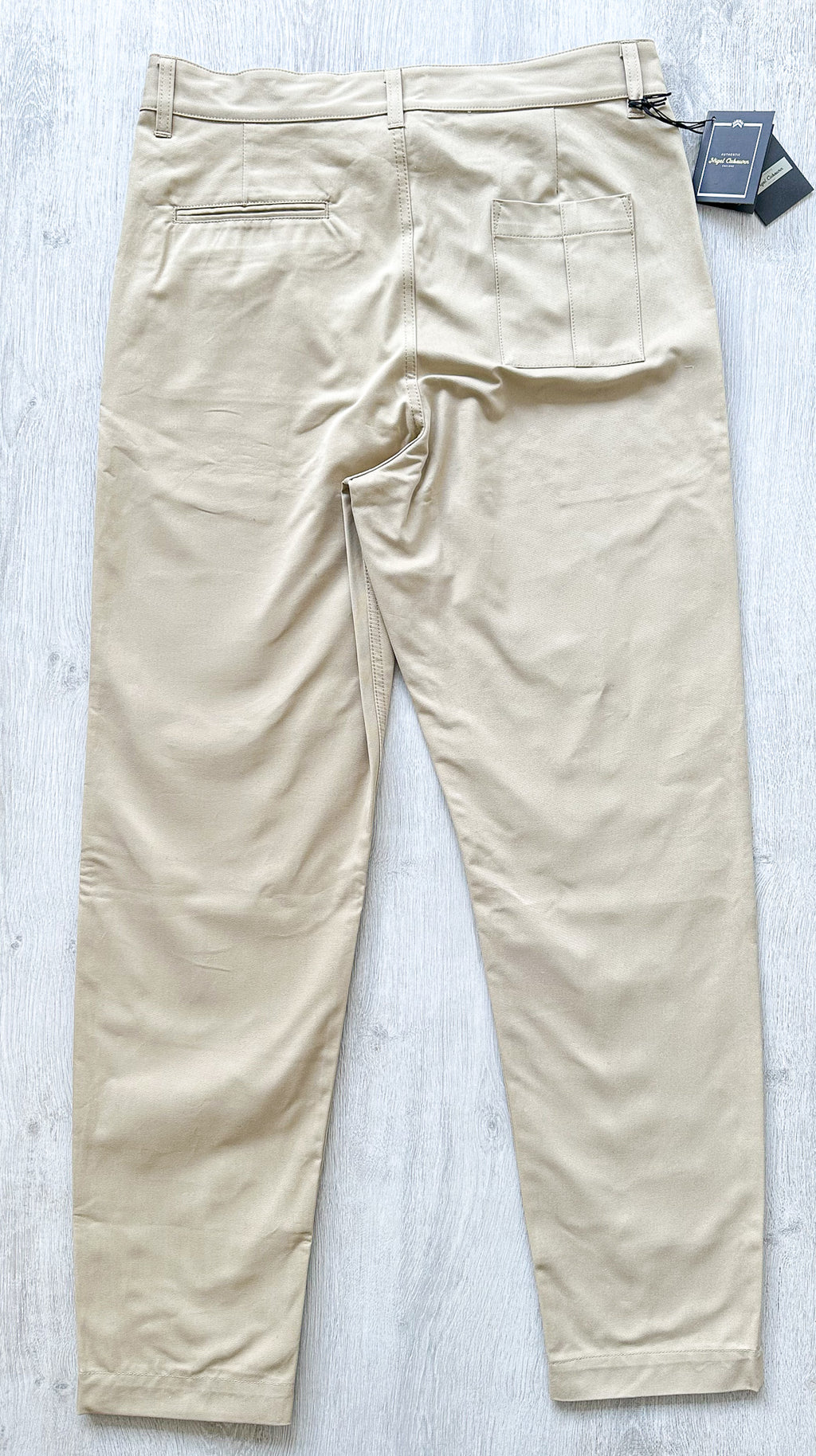 Nigel Cabourn Chino Beige P-2 Slim Tapered Drill Pants Trousers - House Of Huntington