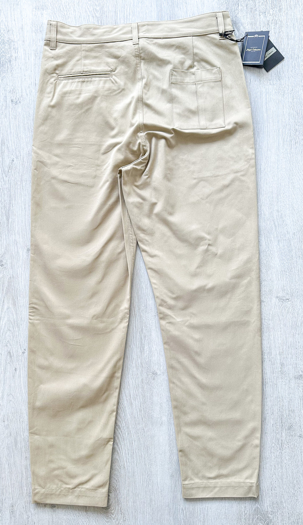 Nigel Cabourn Chino Beige P-2 Slim Tapered Drill Pants Trousers - House Of Huntington