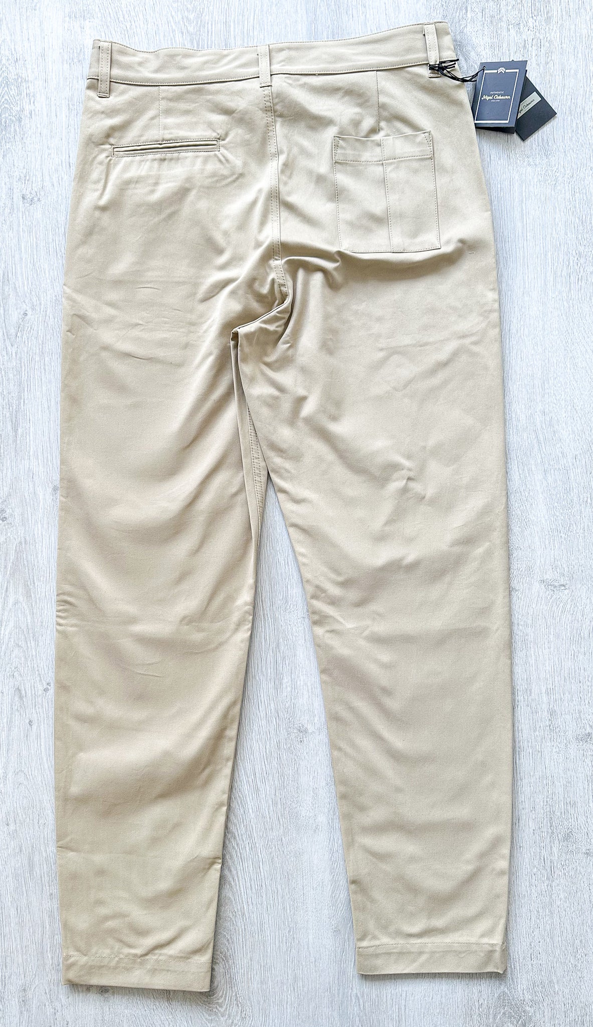 Nigel Cabourn Chino Beige P-2 Slim Tapered Drill Pants Trousers - House Of Huntington