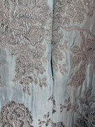 The Vampire's Wife Blue Glinda Floral Brocade - House Of Huntington