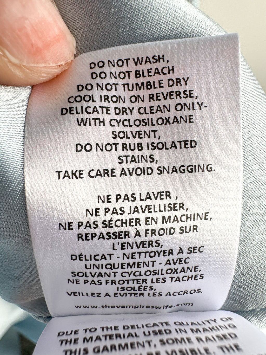 The Vampire's Wife Blue Glinda Floral Brocade - House Of Huntington