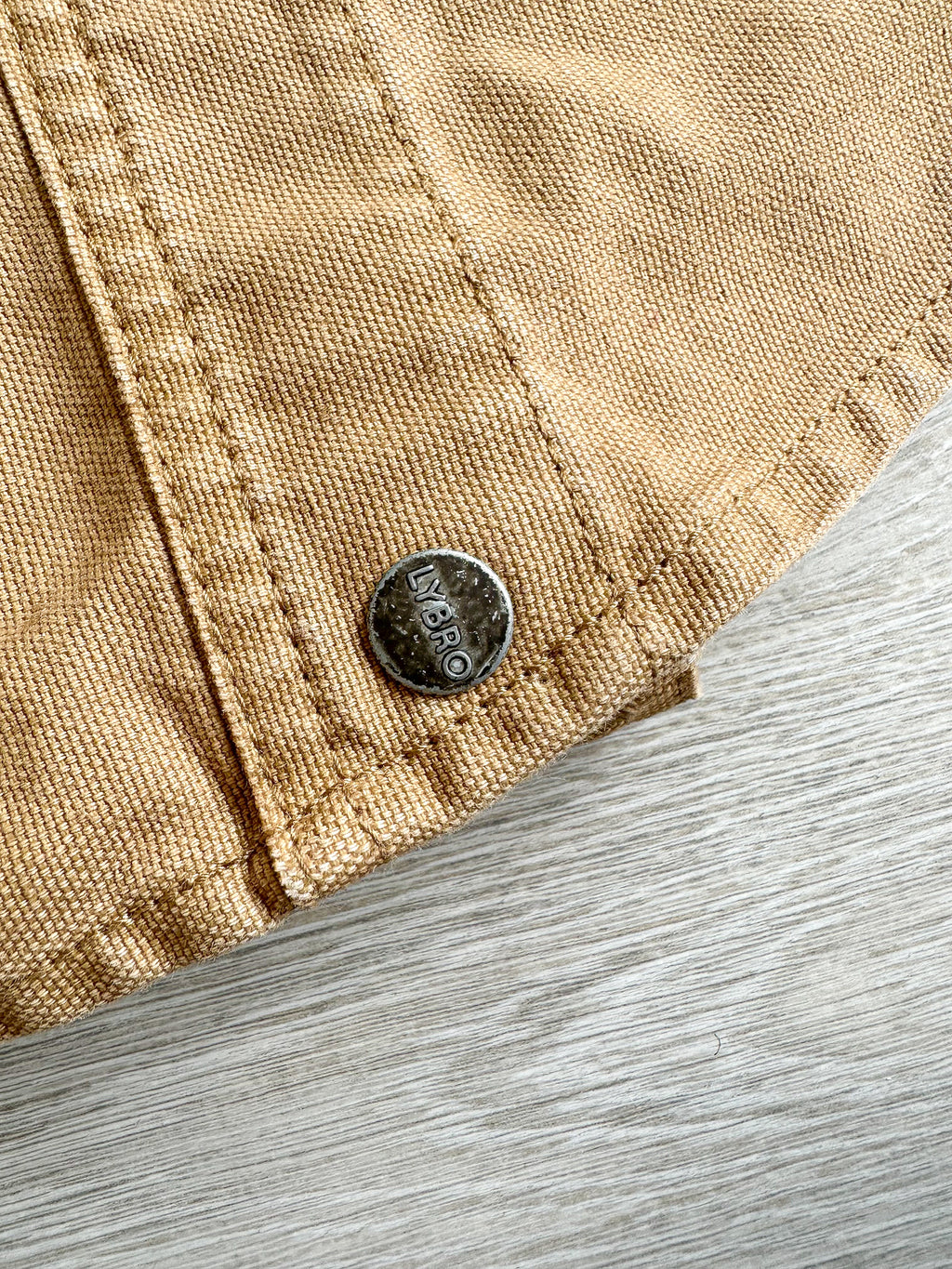 Nigel Cabourn Lybro Cotton Canvas Dungarees In Tan - House Of Huntington