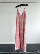 The Vampire's Wife Pink Glinda Floral Brocade - House Of Huntington