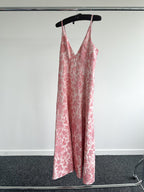 The Vampire's Wife Pink Glinda Floral Brocade - House Of Huntington