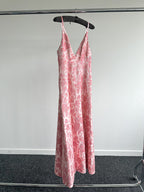 The Vampire's Wife Pink Glinda Floral Brocade - House Of Huntington