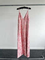 The Vampire's Wife Pink Glinda Floral Brocade - House Of Huntington